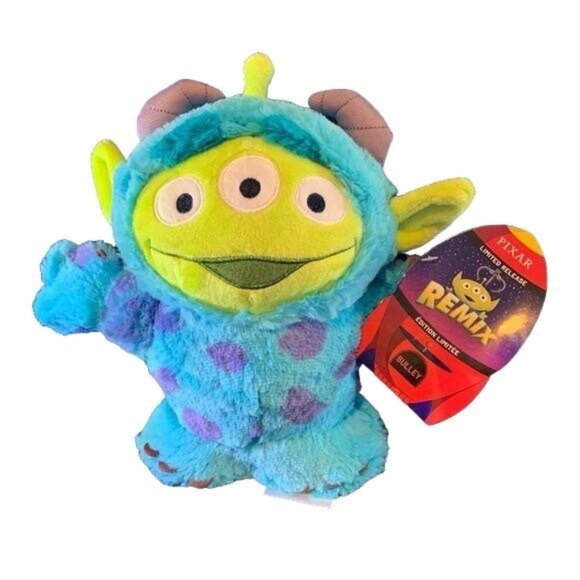 Disney Store Toy Story Alien Remix Monsters Inc Sulley Limited Release Plush - Picture 3 of 8